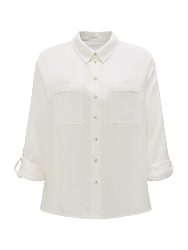 OPUS OPUS Bluza 'Falensa'  bijela