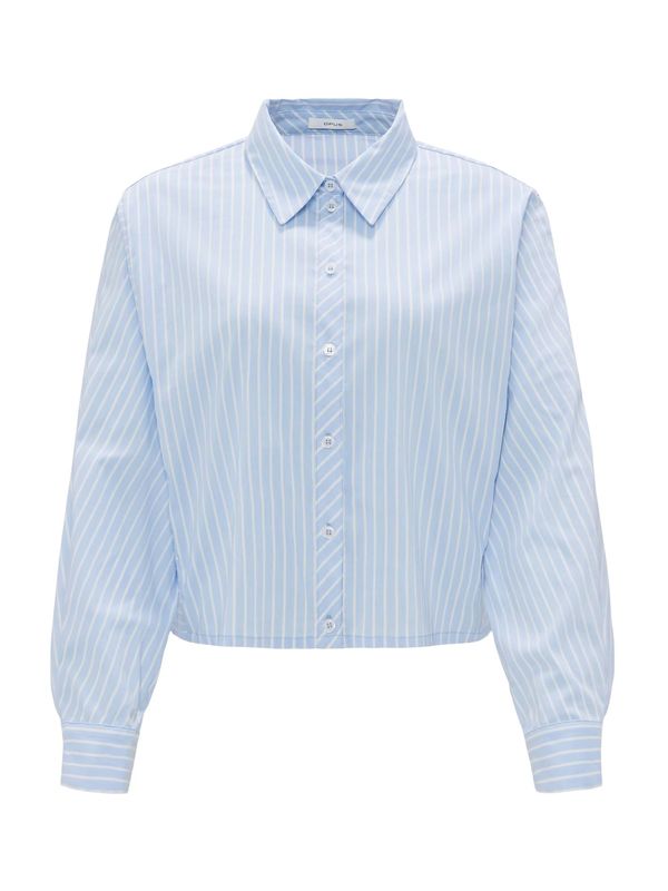 OPUS OPUS Bluza 'Faletti'  svijetloplava / bijela