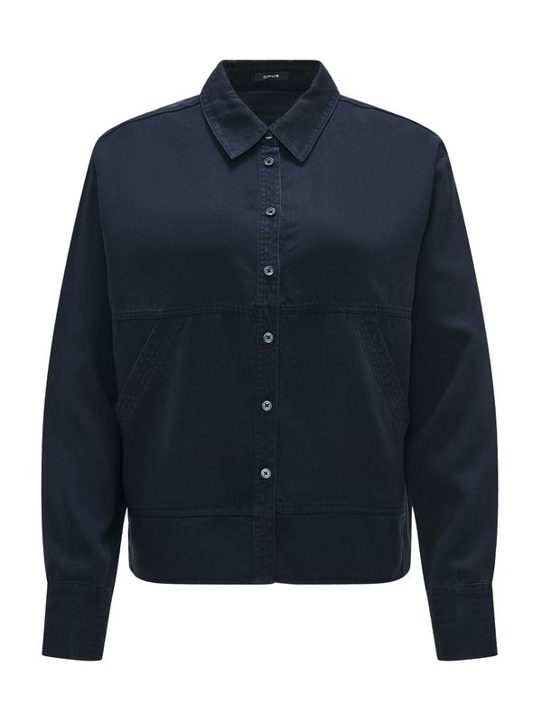 OPUS OPUS Bluza 'Fjuri'  tamno plava