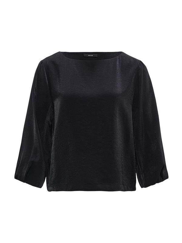OPUS OPUS Bluza 'Flixi'  crna
