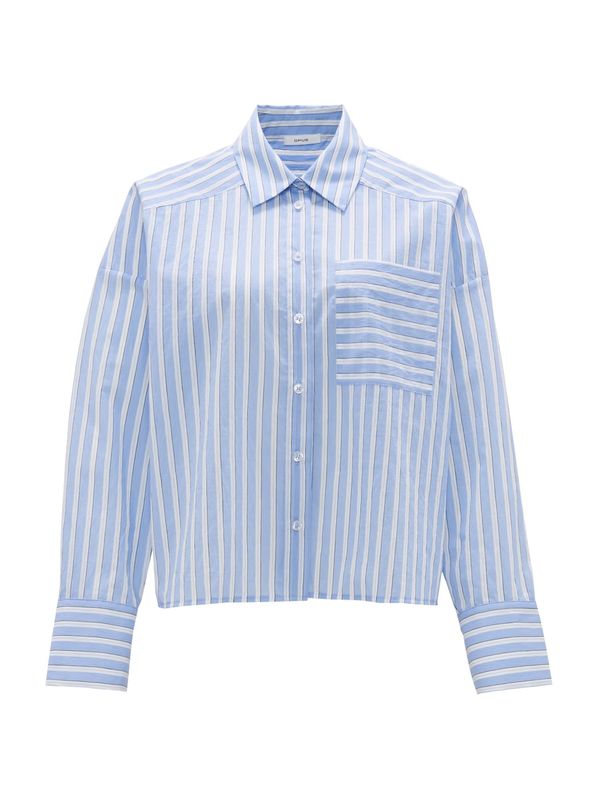 OPUS OPUS Bluza 'Fokia'  golublje plava / bijela