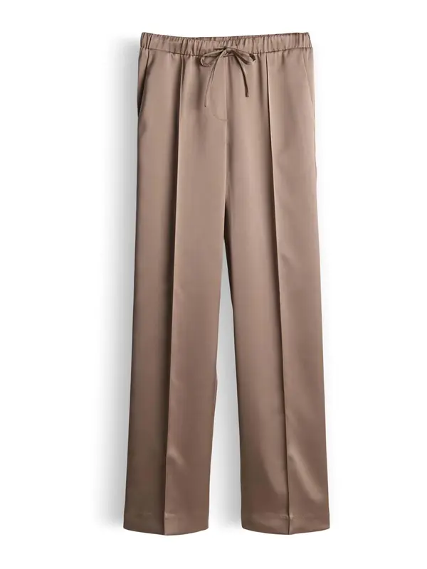 OPUS OPUS Hlače 'Melane Cosmic'  taupe siva