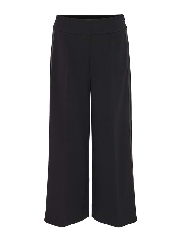 OPUS OPUS Hlače na crtu 'Misha'  crna