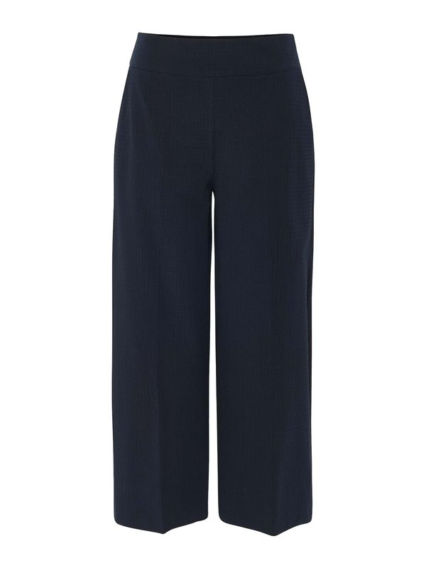 OPUS OPUS Hlače na crtu 'Misha'  morsko plava