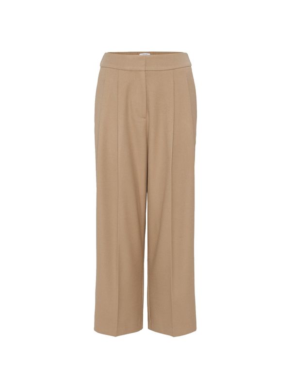 OPUS OPUS Hlače na crtu 'Mozy'  bež