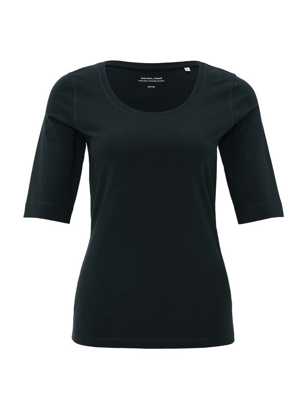 OPUS OPUS Majica 'Daily F'  tamno zelena