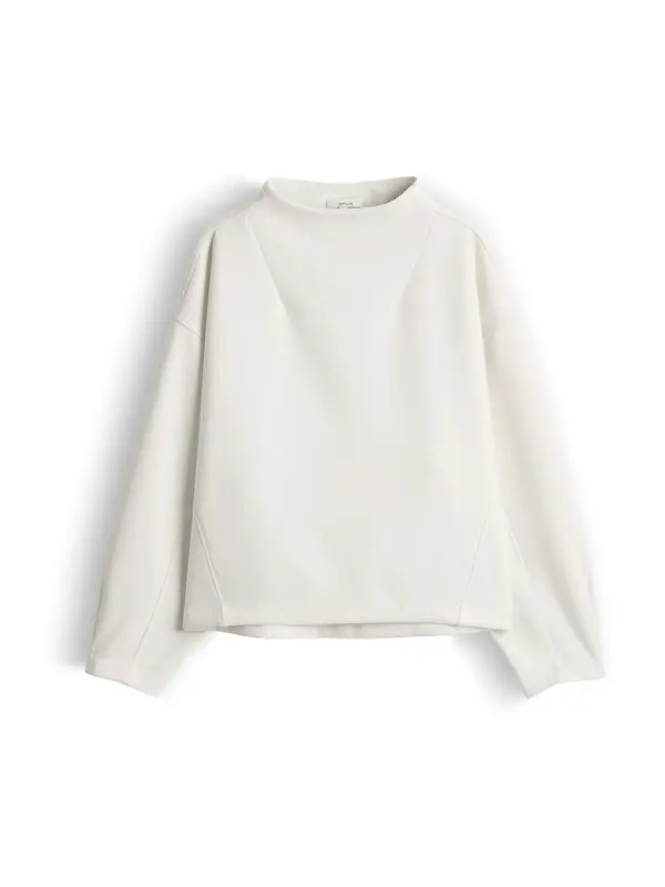 OPUS OPUS Sweater majica 'Gariane'  bijela