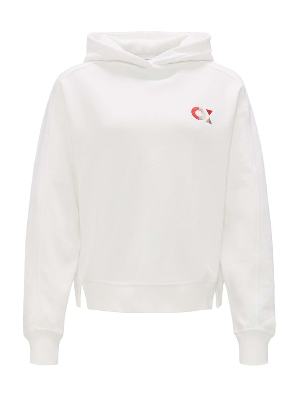 OPUS OPUS Sweater majica 'Gattu'  siva / zelena / crvena / bijela