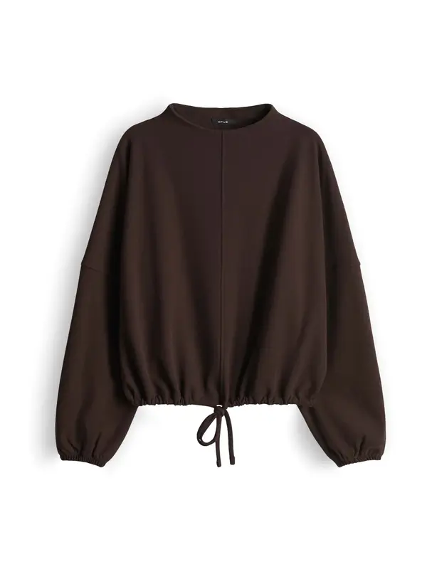OPUS OPUS Sweater majica 'Gumipa'  tamno smeđa