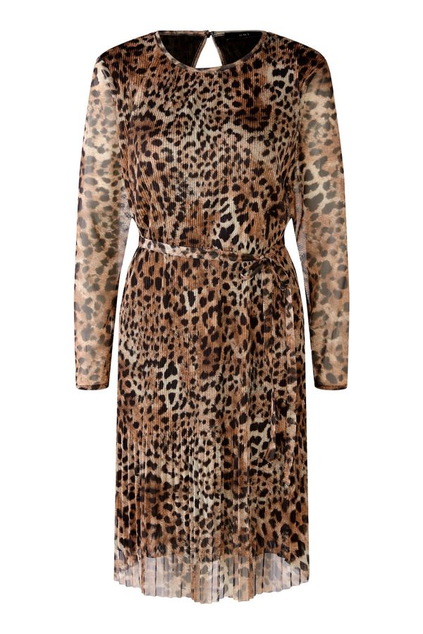 OUI OUI Haljina  boja devine dlake (camel) / crna