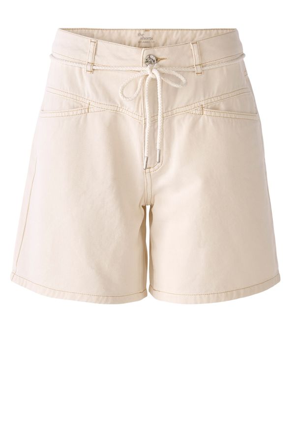 OUI OUI Hlače  vuneno bijela