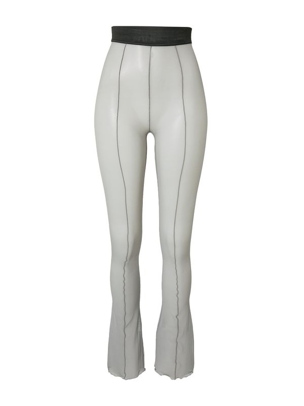 Oval Square Oval Square Hlače 'Sassy'  siva / crna