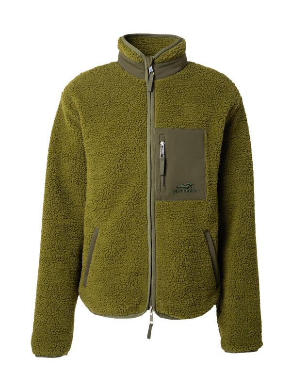 Pacemaker Pacemaker Flis jakna 'Alessio'  zelena / maslinasta / svijetlozelena