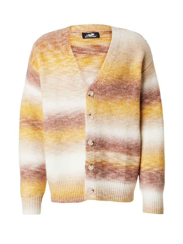 Pacemaker Pacemaker Kardigan 'Quentin'  ecru/prljavo bijela / kestenjasto smeđa / tamo žuta / bijela