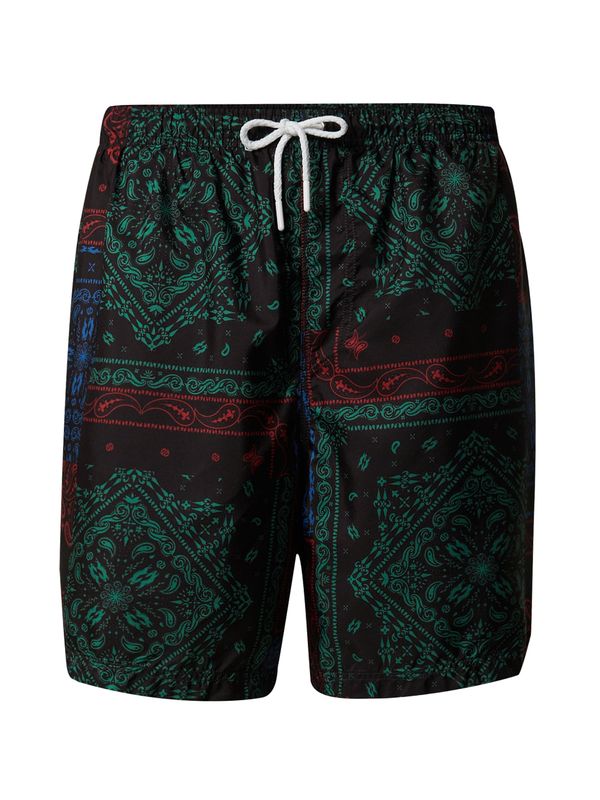 Pacemaker Pacemaker Kupaće hlače 'James'  plava / zelena / krvavo crvena / crna