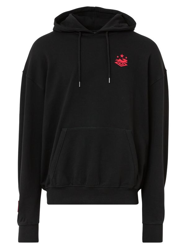 Pacemaker Pacemaker Sweater majica  jarko crvena / crna