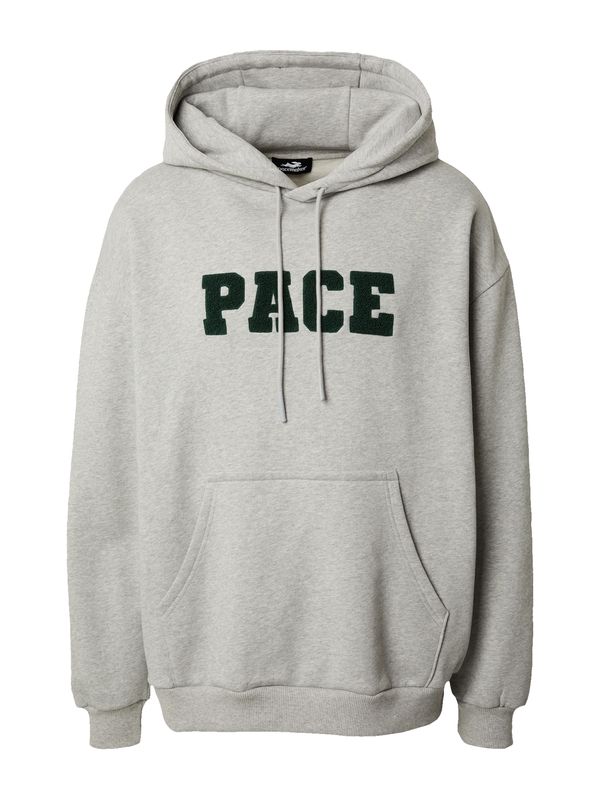 Pacemaker Pacemaker Sweater majica 'Lennox'  siva melange / tamno zelena