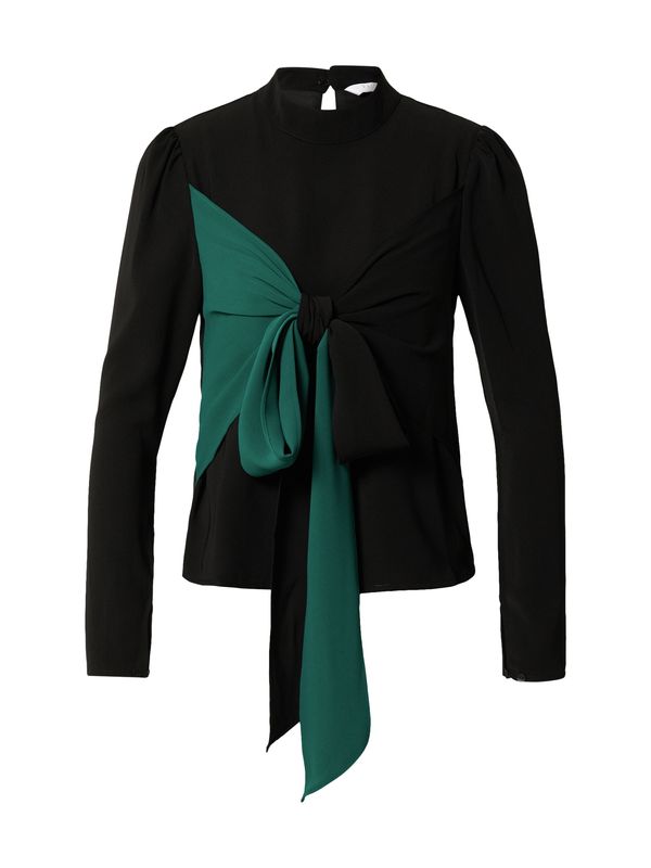 Paisie Paisie Bluza 'Florida'  smaragdno zelena / crna