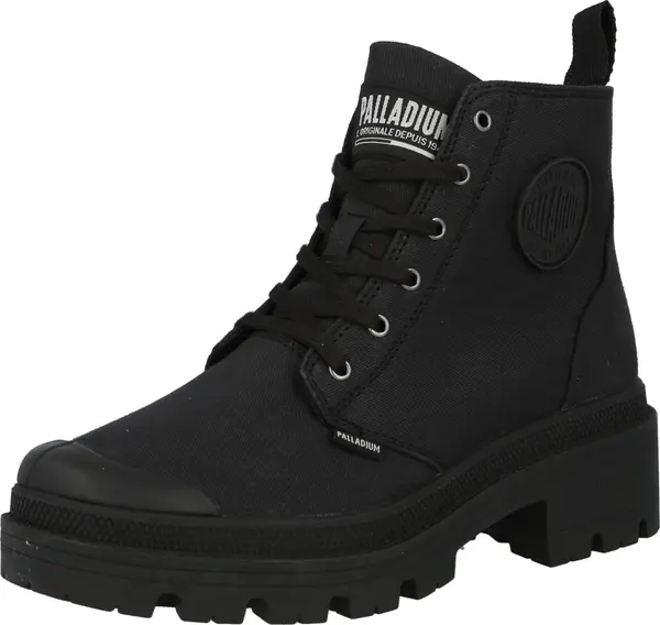 Palladium Palladium Gležnjače na vezanje 'Pallabase'  crna / bijela
