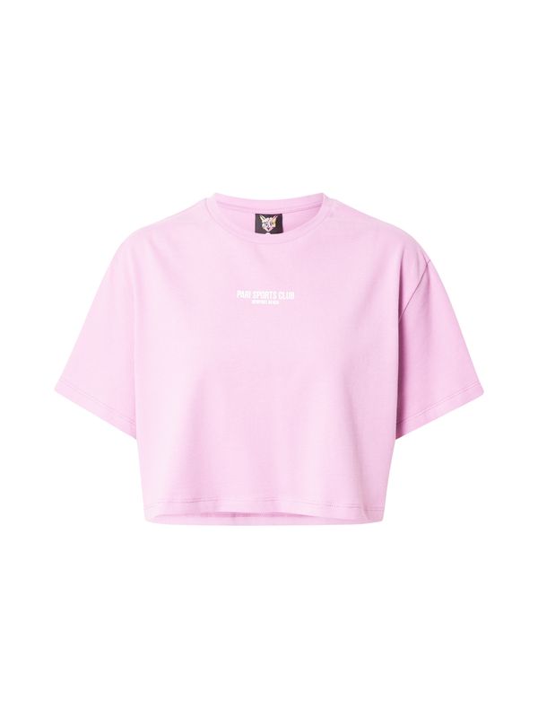 PARI PARI Majica 'SPORTS CLUB'  orhideja bijela