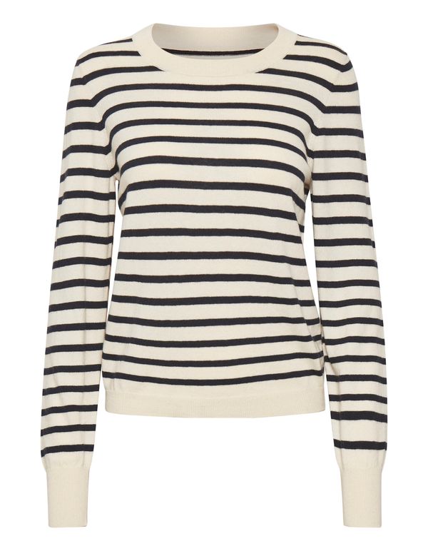 Part Two Part Two Pulover  crna / bijela