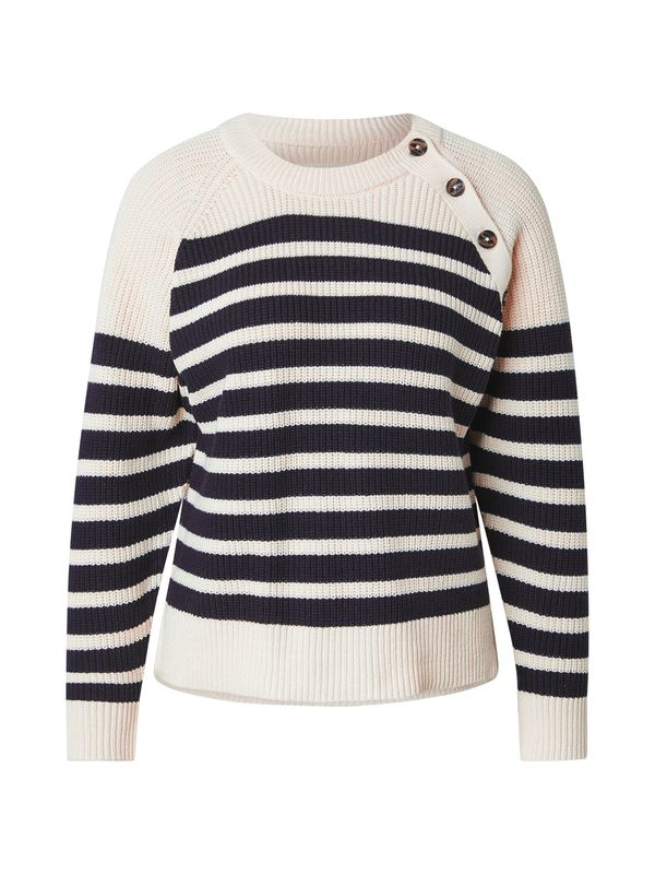 Part Two Part Two Pulover 'Rockets'  svijetlobež / mornarsko plava