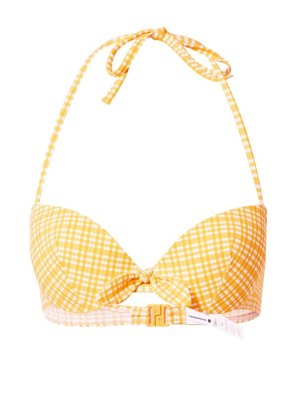 PASSIONATA PASSIONATA Bikini gornji dio  žuta / bijela