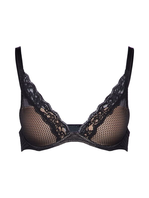 PASSIONATA PASSIONATA Grudnjak 'Brooklyn'  crna