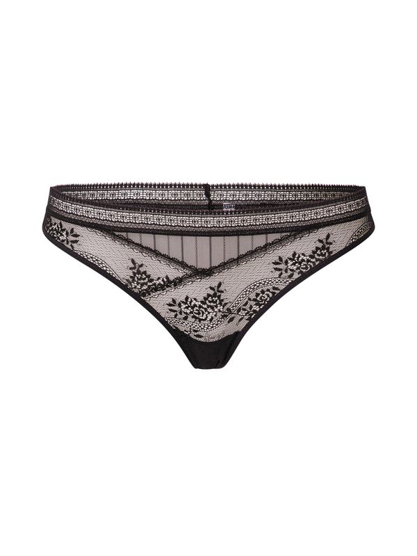 PASSIONATA PASSIONATA Tanga gaćice  crna