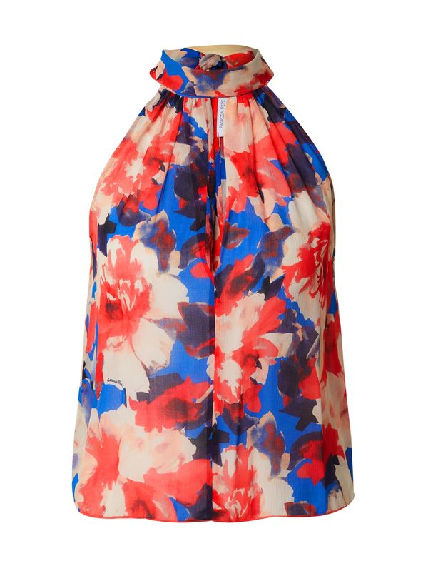 PATRIZIA PEPE PATRIZIA PEPE Bluza  azur / tamno plava / puder roza / svijetlo crvena