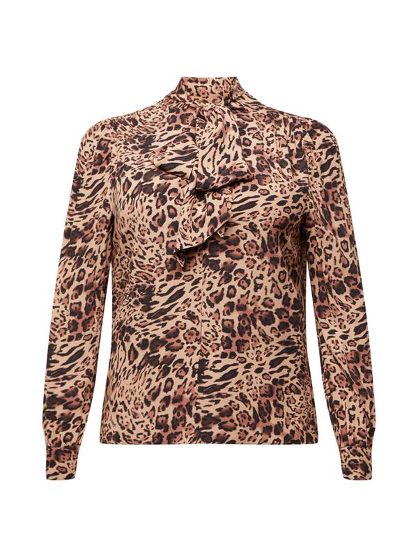 PATRIZIA PEPE PATRIZIA PEPE Bluza 'CAMICIA'  bež / smeđa