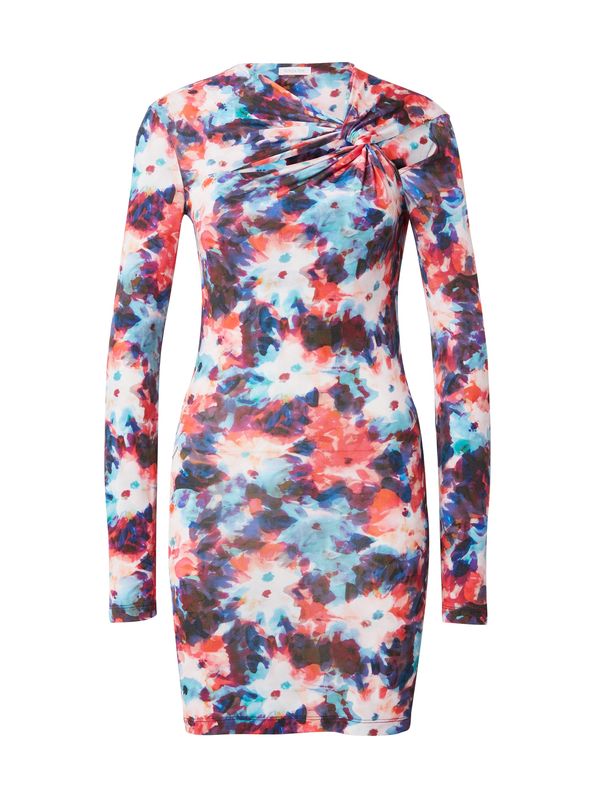 PATRIZIA PEPE PATRIZIA PEPE Haljina  mornarsko plava / svijetloplava / lubenica roza / bijela