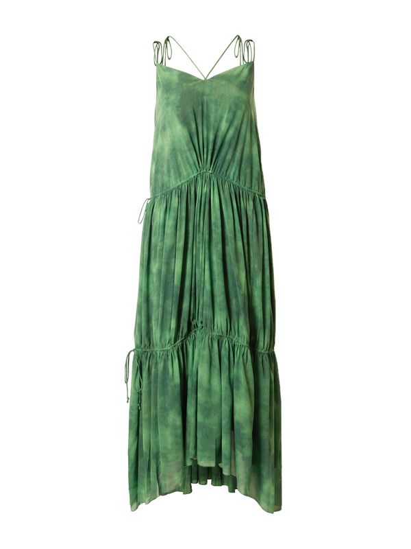 PATRIZIA PEPE PATRIZIA PEPE Ljetna haljina  zelena / tamno zelena