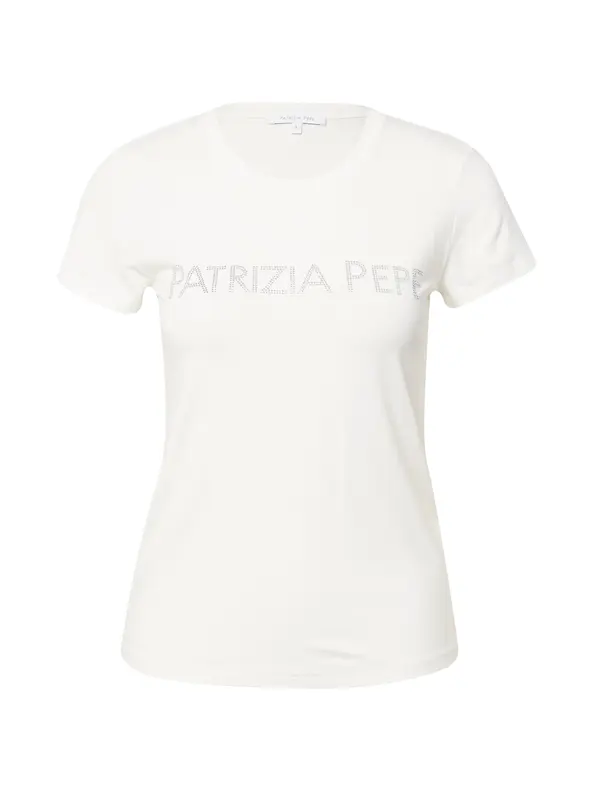 PATRIZIA PEPE PATRIZIA PEPE Majica 'MAGLIA'  bijela