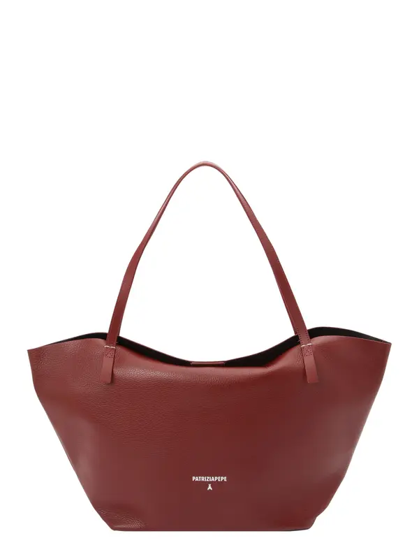 PATRIZIA PEPE PATRIZIA PEPE Shopper torba  tamno crvena