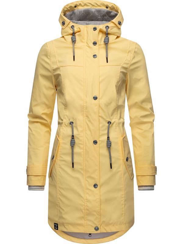 Peak Time Peak Time Tehnički kaput  pastelno žuta / crna / bijela