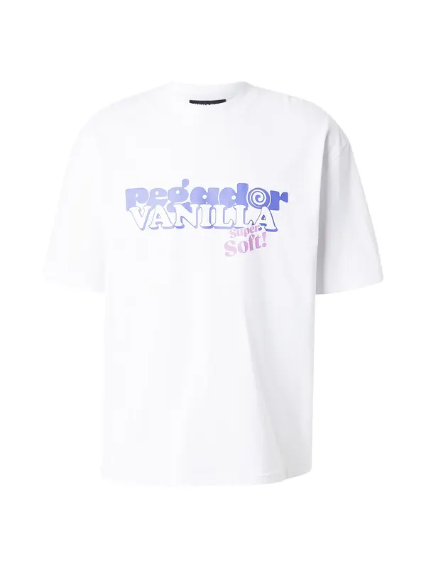 Pegador Pegador Majica 'Hamlin'  plava / orhideja bijela / bijela