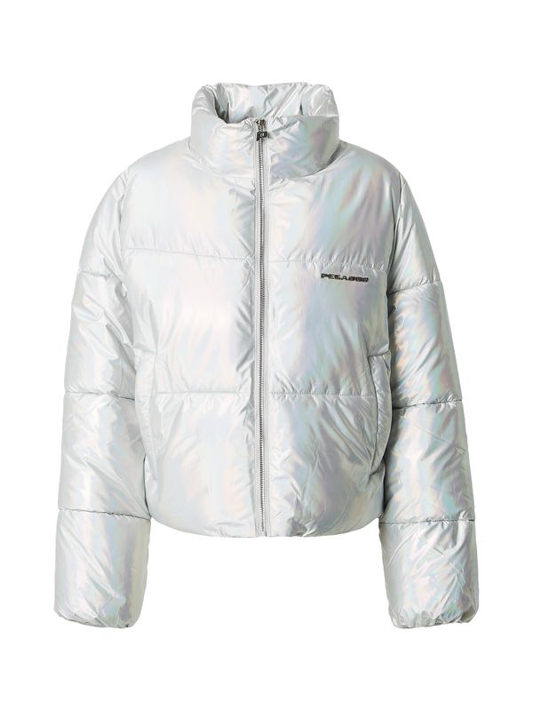 Pegador Pegador Prijelazna jakna 'SUGAR FUTURE PUFFER JACKET CHROME'  srebro