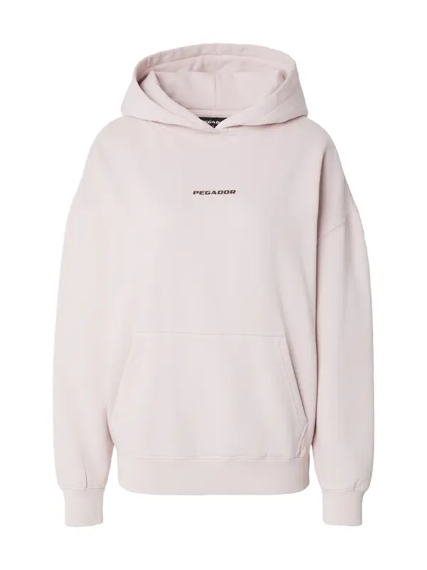 Pegador Pegador Sweater majica 'ATNA'  tamno smeđa / roza
