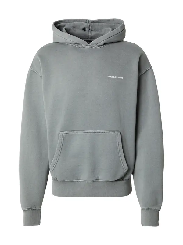 Pegador Pegador Sweater majica 'Bovec'  svijetlosiva / tamo siva