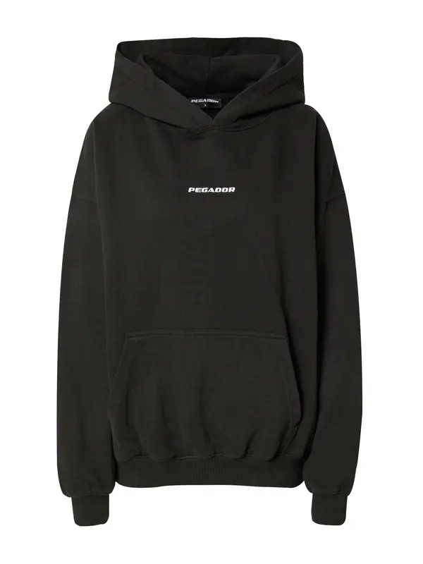 Pegador Pegador Sweater majica 'CLARITA'  crna / bijela