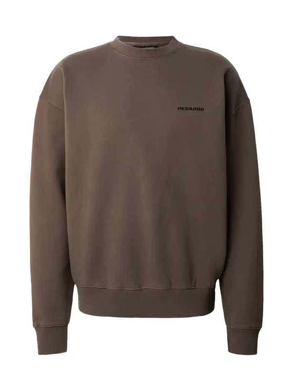 Pegador Pegador Sweater majica  čokolada / crna