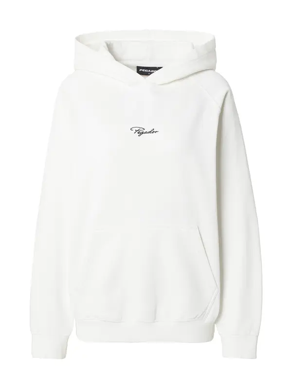 Pegador Pegador Sweater majica 'JURTI'  crna / prljavo bijela