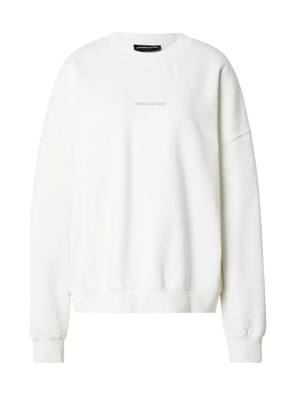 Pegador Pegador Sweater majica 'TORY'  siva / prljavo bijela