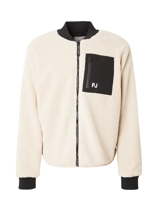 Pepe Jeans Pepe Jeans Flis jakna  bež / crna