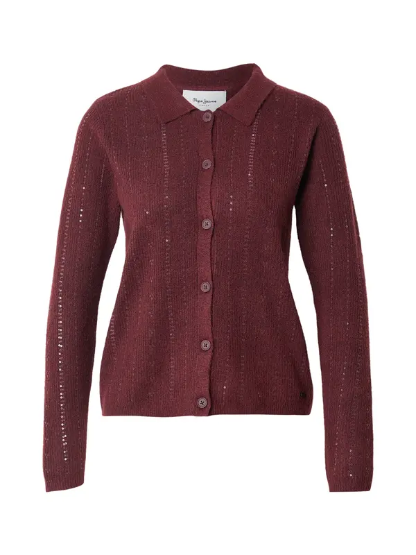 Pepe Jeans Pepe Jeans Kardigan 'ELAINE'  bordo