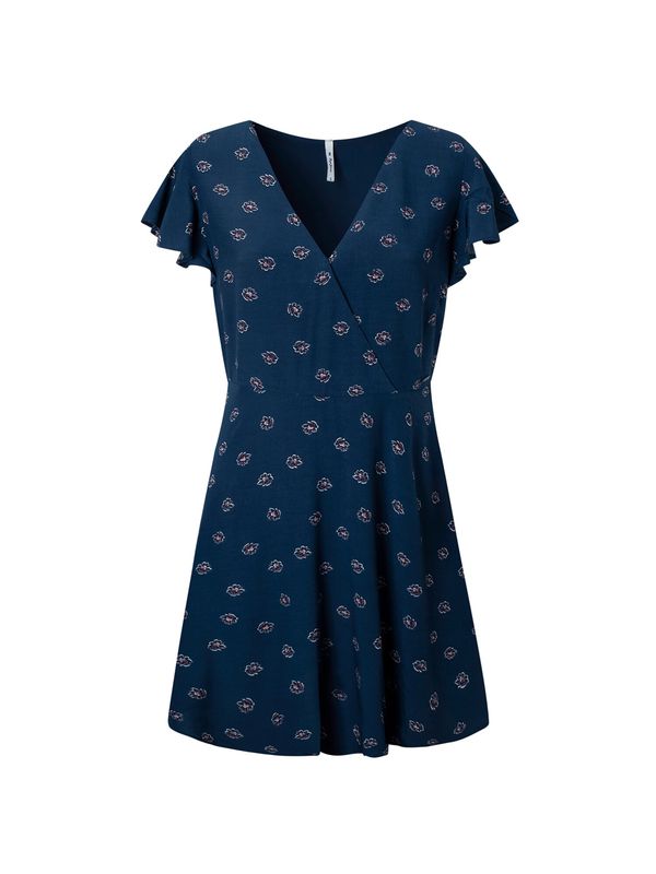 Pepe Jeans Pepe Jeans Ljetna haljina 'Becca'  crno plava / svijetloroza / bijela