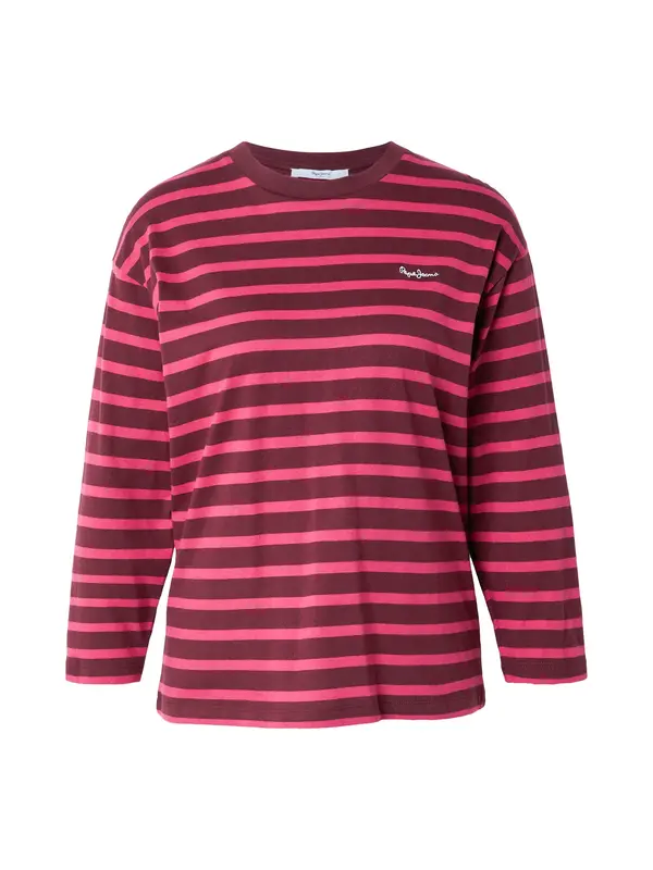 Pepe Jeans Pepe Jeans Majica 'Banilla'  fuksija / tamno crvena