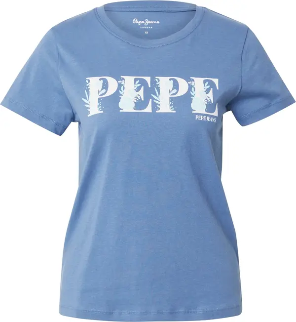 Pepe Jeans Pepe Jeans Majica 'BRIA'  svijetloplava / prljavo bijela