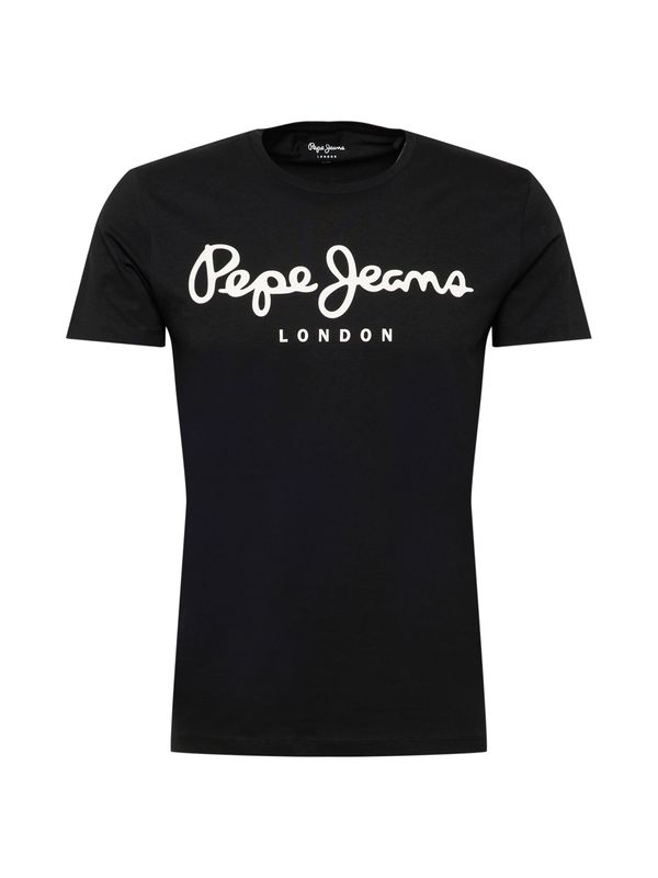 Pepe Jeans Pepe Jeans Majica  crna / bijela